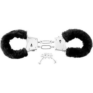 Fetish Fantasy Beginners Furry Cuffs, Black
